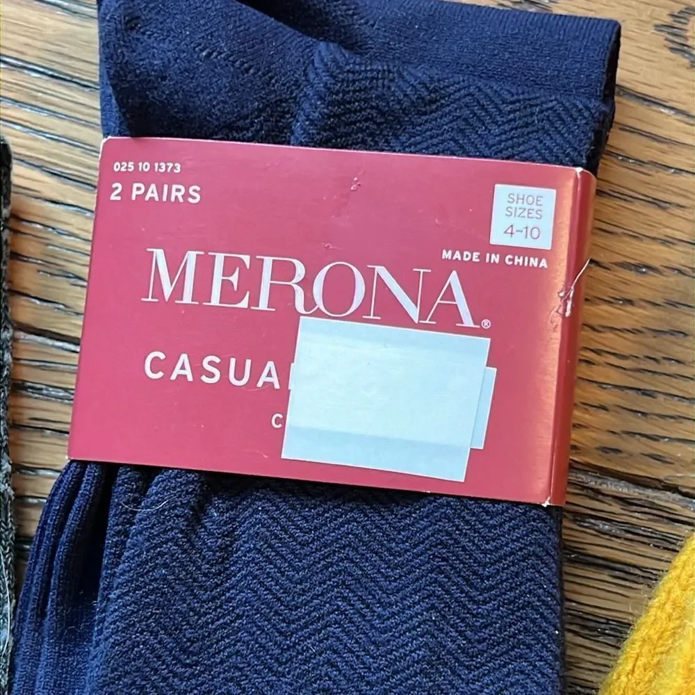 5 pair miscellaneous brand socks D14‎
